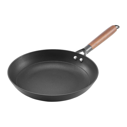 3 Piece Cast Iron Skillet Frying Pan Set 8 10 12 In Pre-Seasoned Nonstick Black