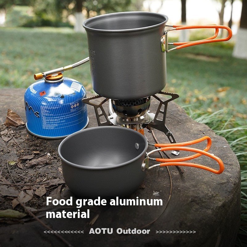 Outdoor Camping Cookware Picnic Portable Pot - Survival Essential