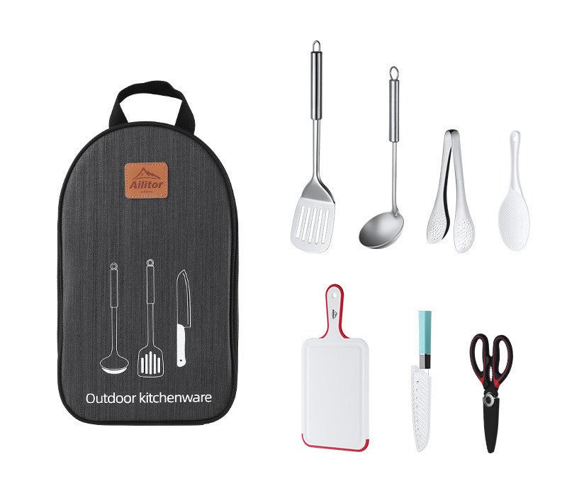 Outdoor picnic storage bag camping cookware - Survival Essential