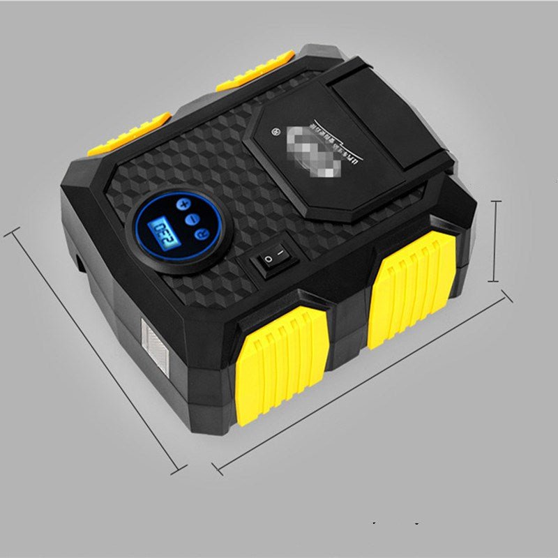 The car has a light tyre pump - Survival Essential