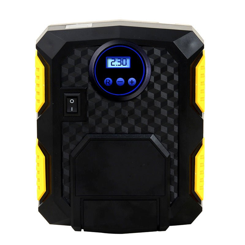 The car has a light tyre pump - Survival Essential