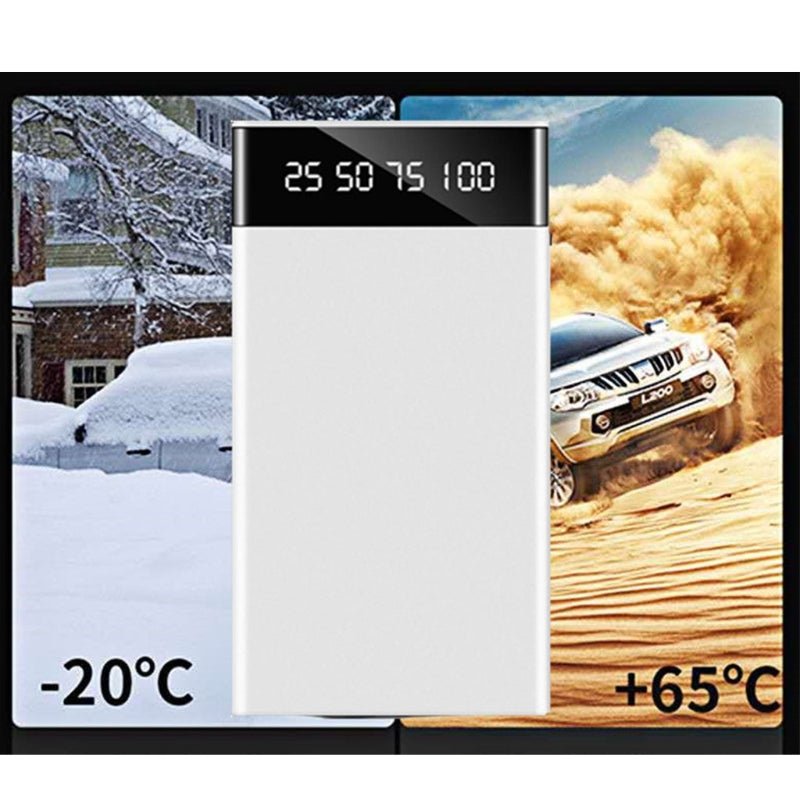 Ultra - thin Car - borne Emergency Start Mobile Power Supply - Survival Essential