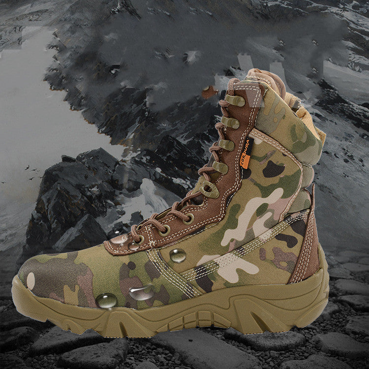 High-top Military Boots Men's Breathable