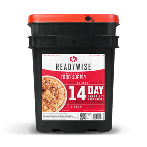 14 Day Emergency Food Bucket - Survival Essential