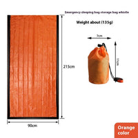 Outdoor Emergency Survival Sleeping Bag Portable Emergency Blanket Hiking