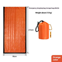 Outdoor Emergency Survival Sleeping Bag Portable Emergency Blanket Hiking