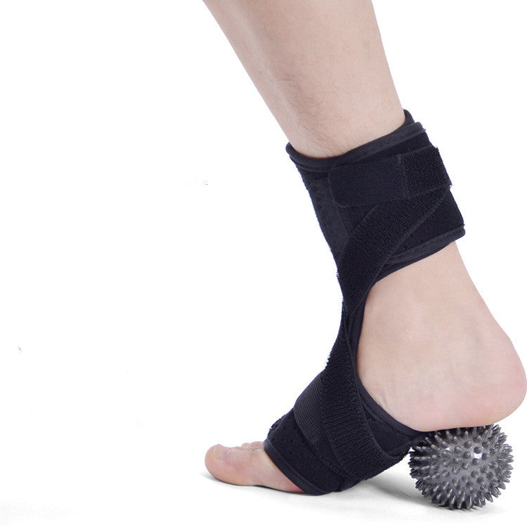 Sprained Footrest Memory Foam Aluminum Splint Footrest With PVC Ball