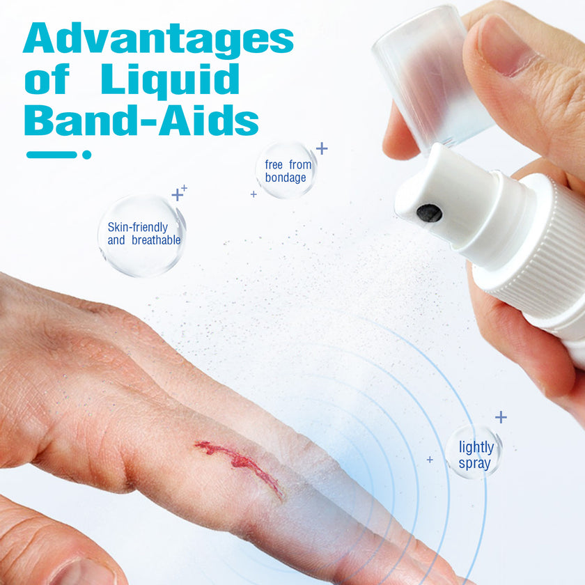 Breathable Waterproof Liquid Band-aid Spray