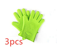 Food Grade Silicone Heat Resistant BBQ Glove Silicone Oven Mitts