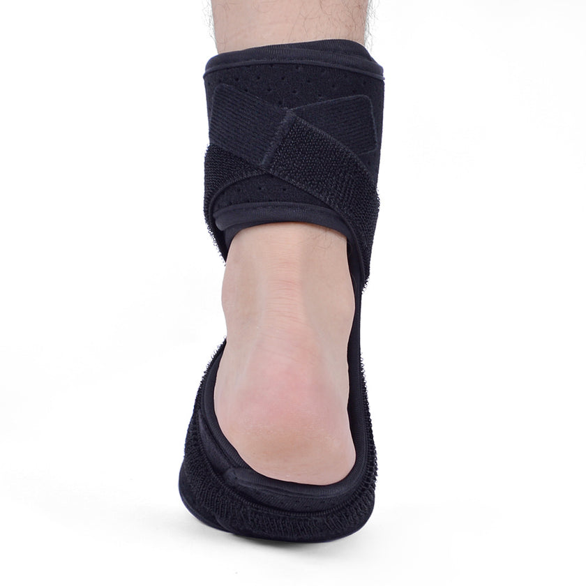 Sprained Footrest Memory Foam Aluminum Splint Footrest With PVC Ball