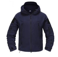 Men Military Winter Thermal Fleece Tactical Jacket Outdoors