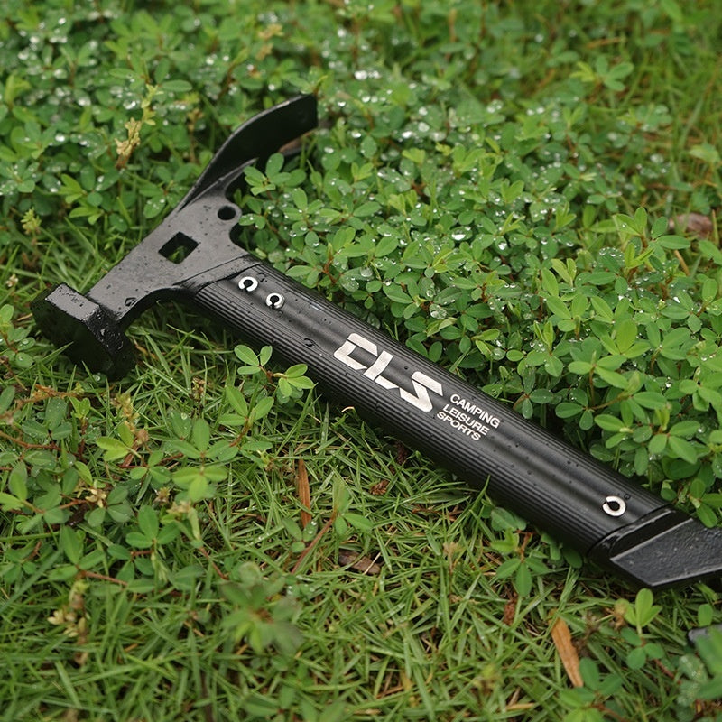 Outdoor Stainless Steel And Aluminum Alloy Handle Camp Canopy Ground HammerHammer For Tent Pegs