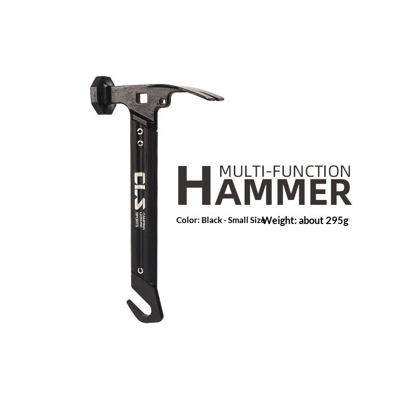 Outdoor Stainless Steel And Aluminum Alloy Handle Camp Canopy Ground HammerHammer For Tent Pegs
