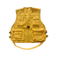 Military functional tactical secondary  vest multi-pocket tooling vest