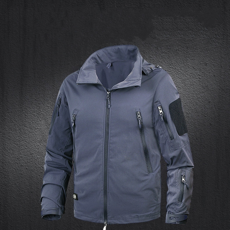 Autumn Men's Jacket Coat Military Clothing Tactical Outwear US Army Breathable Nylon Light Windbreaker
