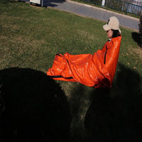 Outdoor Emergency Survival Sleeping Bag Portable Emergency Blanket Hiking