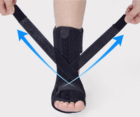 Sprained Footrest Memory Foam Aluminum Splint Footrest With PVC Ball