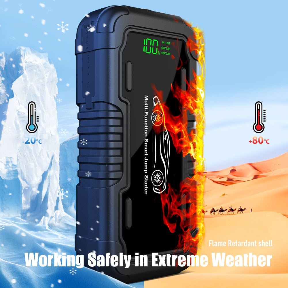 Car 20000mah Emergency Start Power Supply With LED Lighting - Survival Essential