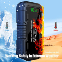 Car 20000mah Emergency Start Power Supply With LED Lighting - Survival Essential