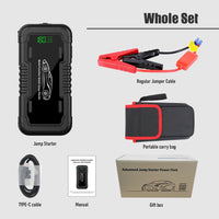 Car 20000mah Emergency Start Power Supply With LED Lighting - Survival Essential