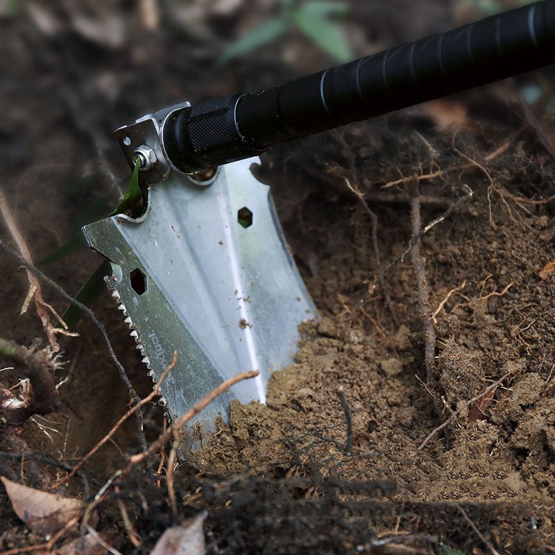 Car Outdoor Multi - function Spatula Folding Military Shovel - Survival Essential