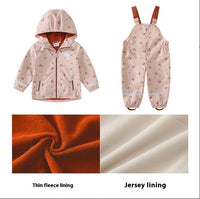 Children's Suit Coat Top Shell Jacket Jacket Outdoor Raincoat Rain Pants - Survival Essential