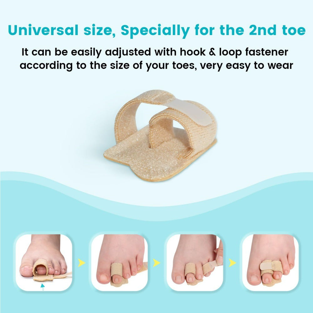 Hallux Valgus Overlapping Support Splint Strap Fixing