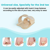 Hallux Valgus Overlapping Support Splint Strap Fixing