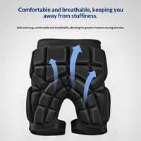 Thickened Outer-wear Hip Pads For Sports Skiing Roller Skating And Ice Skatingeffectively Protect Against Falls