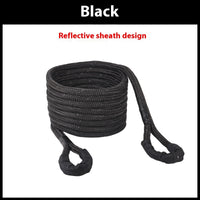 Elastic Car Pulling Rope Soft Shackle Outdoor Emergency Rescue Hand Holding Rope