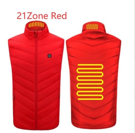 Heated Vest Washable Usb Charging Electric - Survival Essential