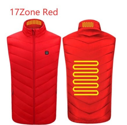 Heated Vest Washable Usb Charging Electric - Survival Essential