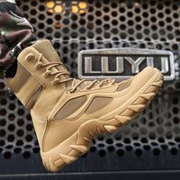 Large size high - top military boots - Survival Essential