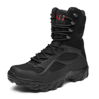 Large size high - top military boots - Survival Essential