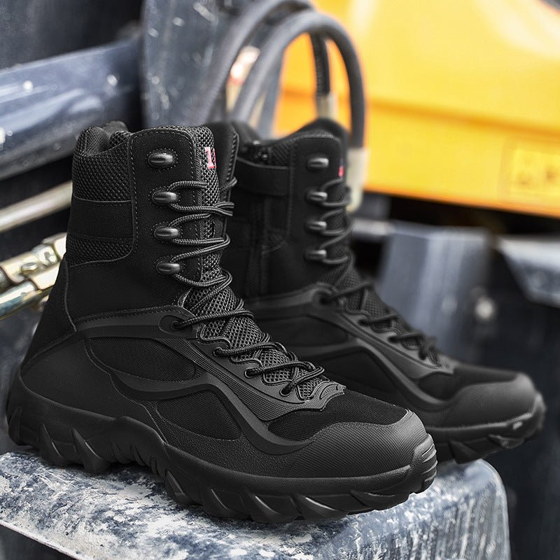 Large size high - top military boots - Survival Essential