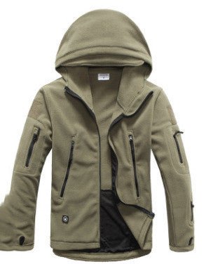 Men Military Winter Thermal Fleece Tactical Jacket Outdoors - Survival Essential