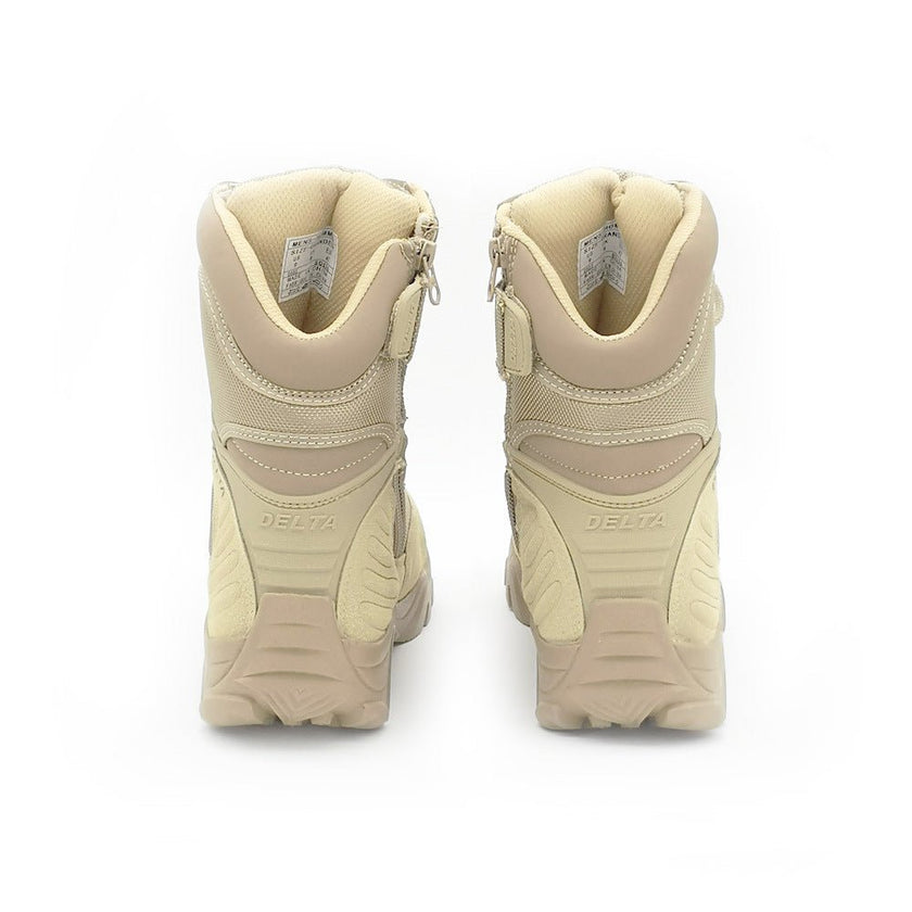 Men's Leather Suede Delta Military Boots - Survival Essential