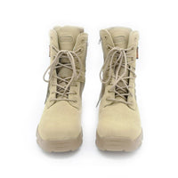 Men's Leather Suede Delta Military Boots - Survival Essential