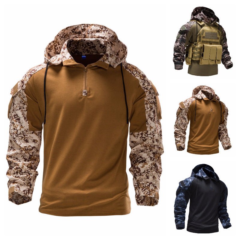 Men's Military Field Outdoor Camouflage Jacket Detachable - Survival Essential
