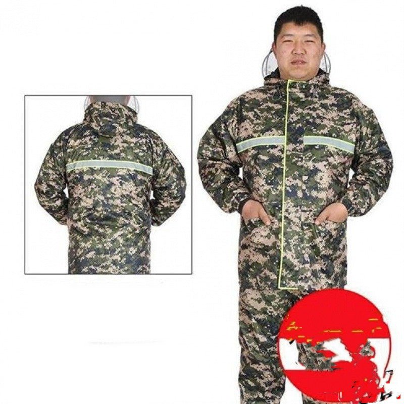 Men's Split Rain Pants Oversized Fat Guy - Survival Essential