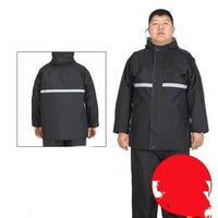 Men's Split Rain Pants Oversized Fat Guy - Survival Essential