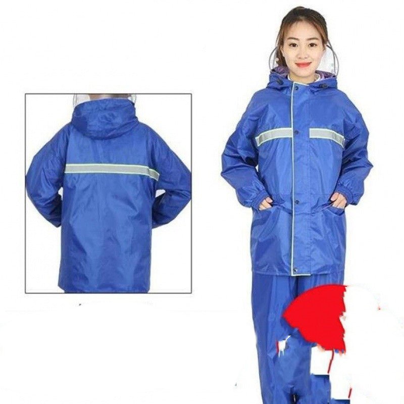 Men's Split Rain Pants Oversized Fat Guy - Survival Essential