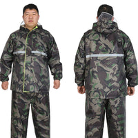 Men's Split Rain Pants Oversized Fat Guy - Survival Essential
