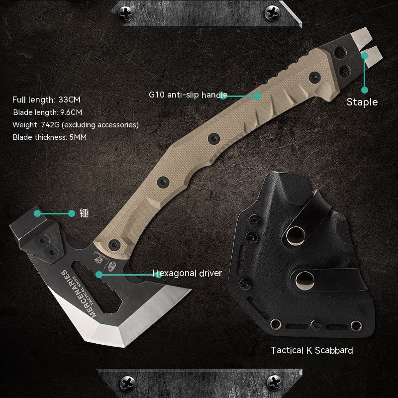 Mercenary Tactics Military Axe Camping - Survival Essential