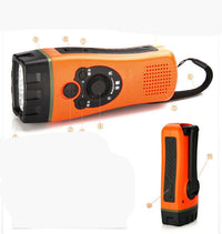 Military Emergency Flashlight Lighting Radio - Survival Essential