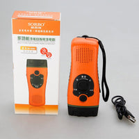 Military Emergency Flashlight Lighting Radio - Survival Essential