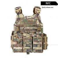 Military Enthusiast Outdoor Protective Vest - Survival Essential