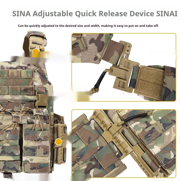 Military Enthusiast Outdoor Protective Vest - Survival Essential