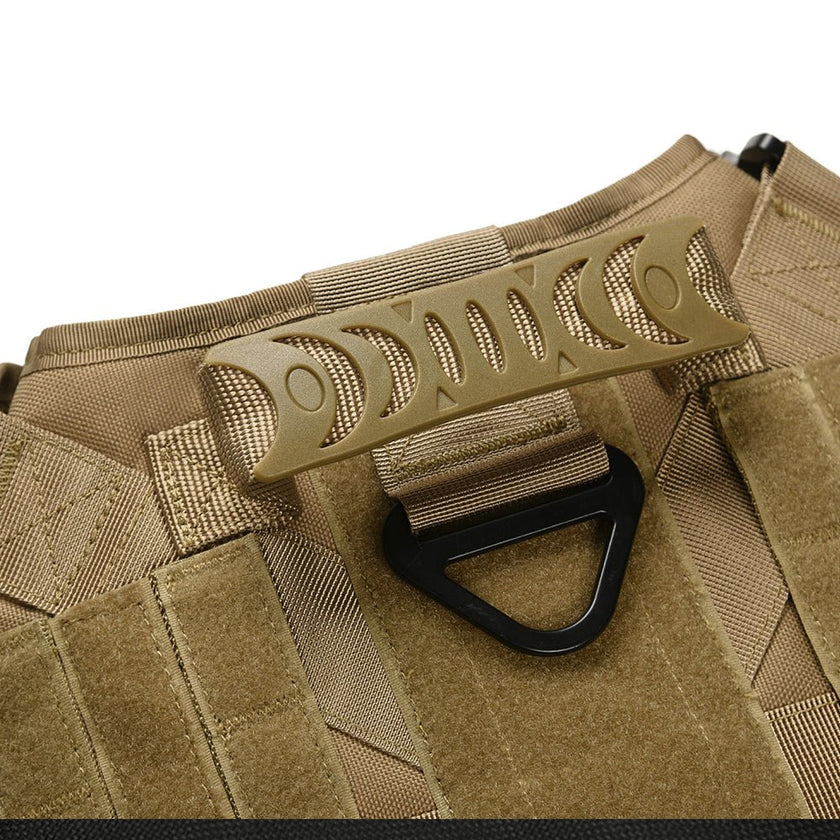 Military Tactical Dog Harness German Shepherd Adjustable Pet Dog Back - Survival Essential