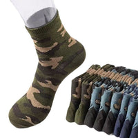 Military Training Polyester Cotton Tube Socks - Survival Essential